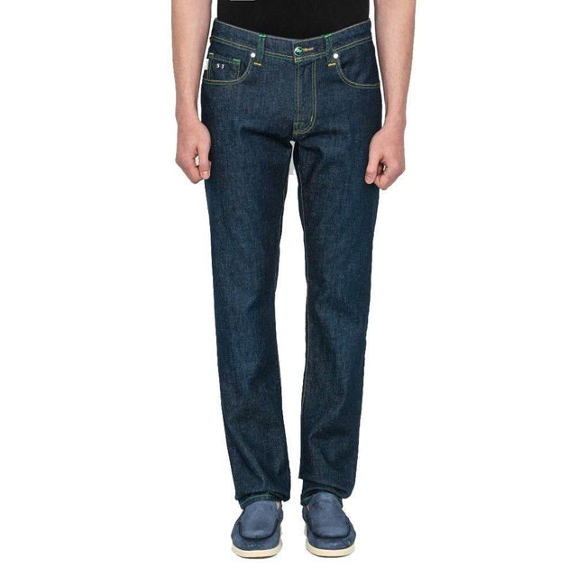 Tramarossa Blue Cotton Men Jeans - Hilstor