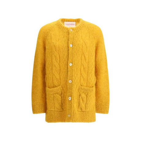 Valentino Wool maxi Cardigan - Hilstor