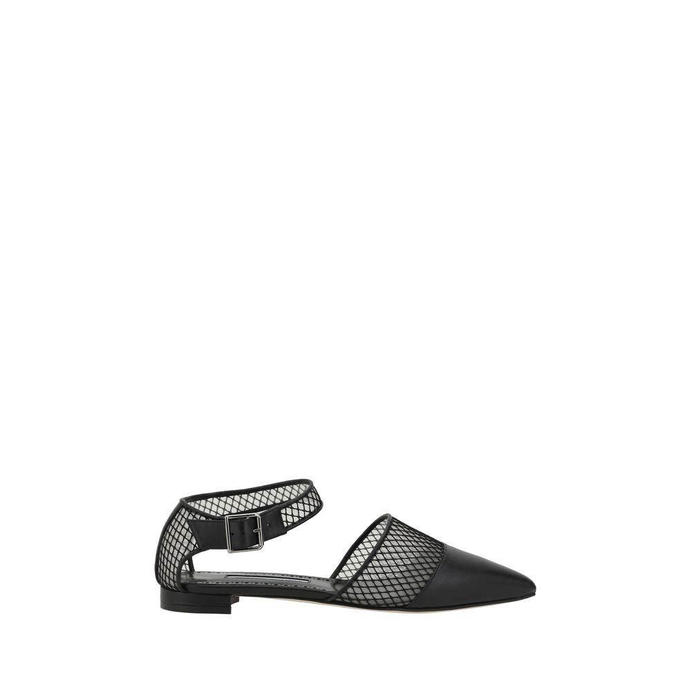 Manolo Blahnik Jatelahflat Ballerinas - Hilstor