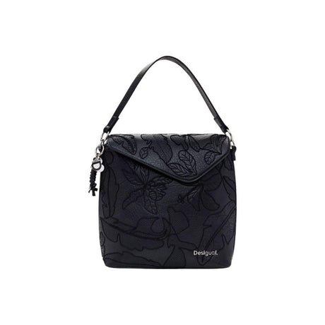Desigual Black Polyethylene Backpack - Hilstor
