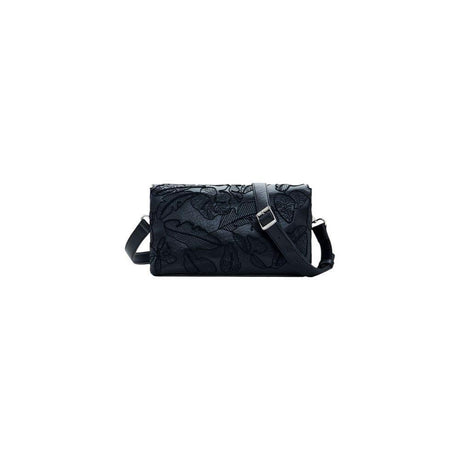 Desigual Black Polyethylene Handbag - Hilstor