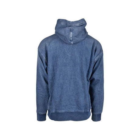 Diesel Blue Cotton Sweater - Hilstor
