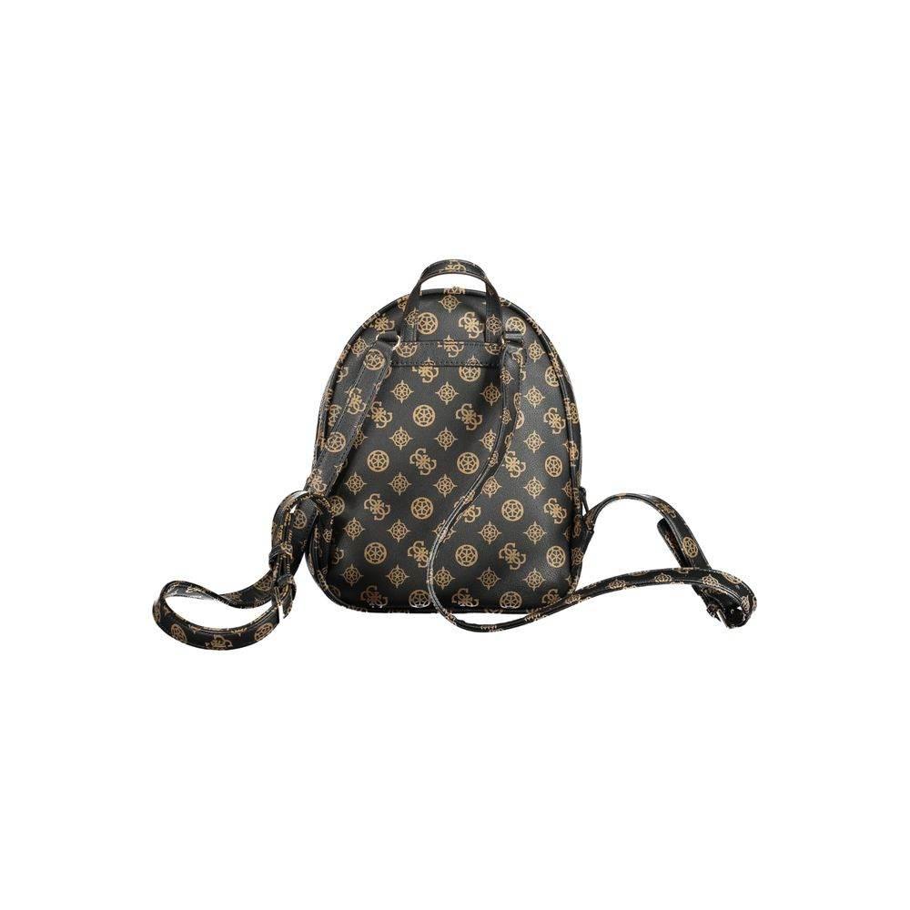 Guess Jeans Brown Polyethylene Backpack - Hilstor