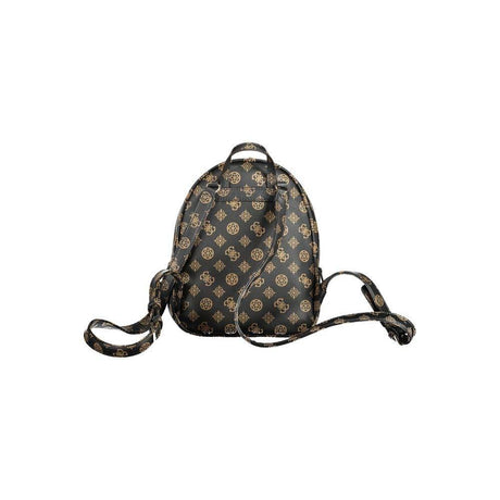 Guess Jeans Brown Polyethylene Backpack - Hilstor
