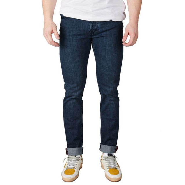 Tramarossa Blue Cotton Men Jeans - Hilstor
