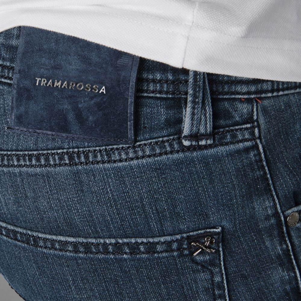 Tramarossa Blue Cotton Men Jeans - Hilstor
