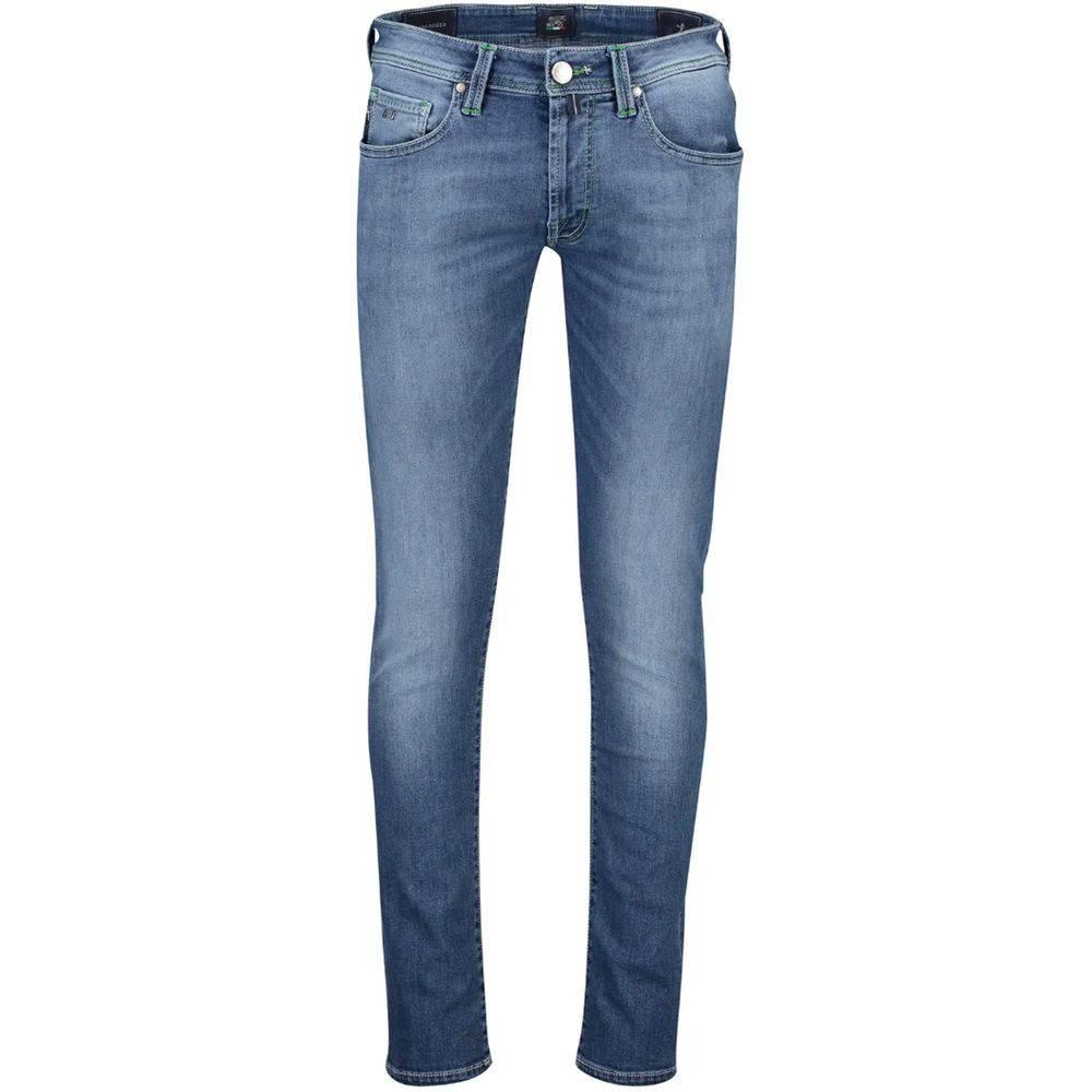 Tramarossa Blue Cotton Men Jeans - Hilstor