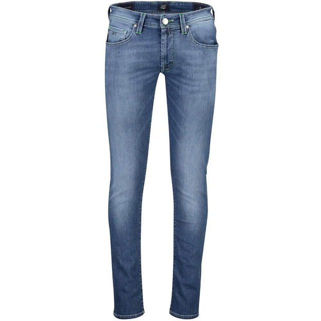Tramarossa Blue Cotton Men Jeans - Hilstor