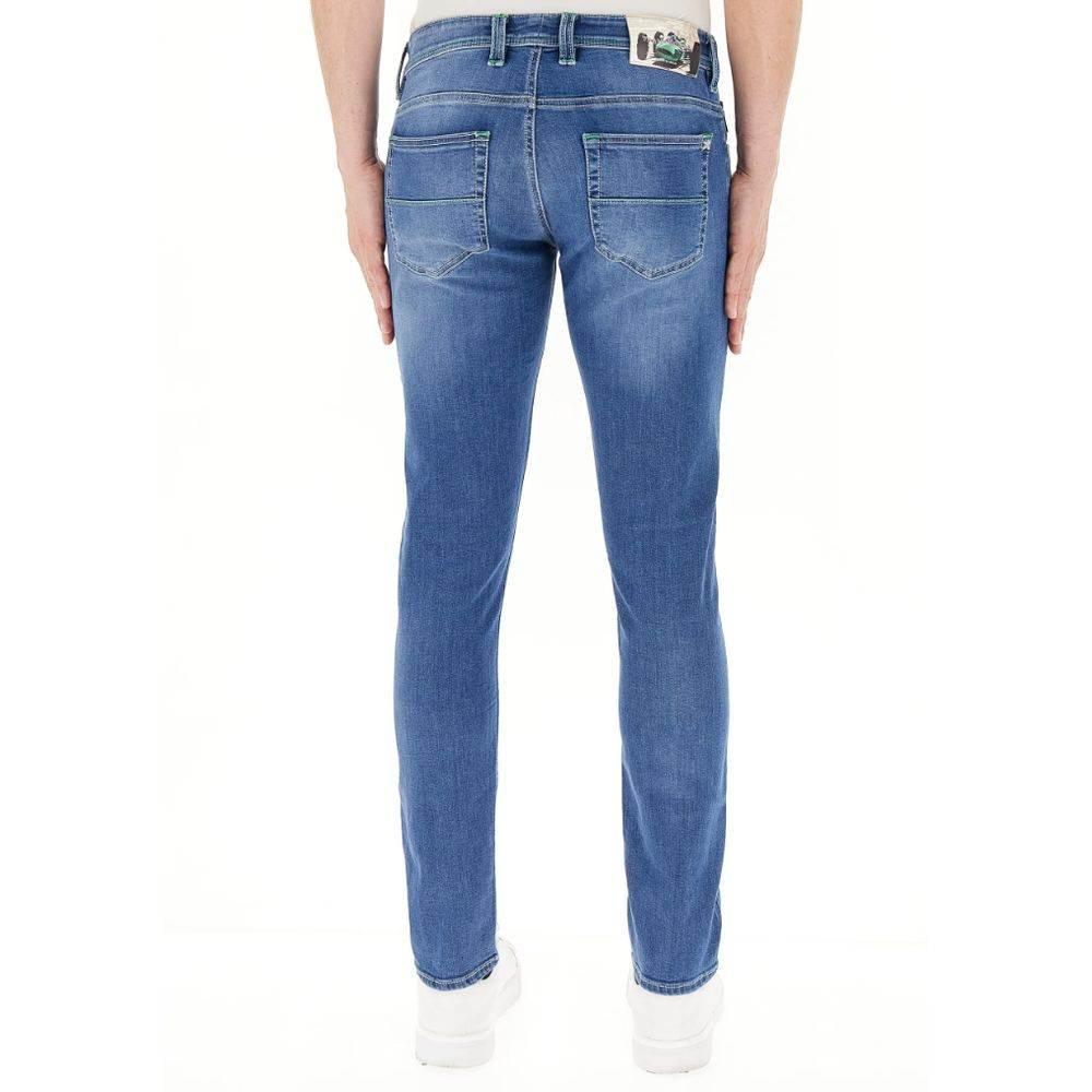 Tramarossa Blue Cotton Men Jeans - Hilstor