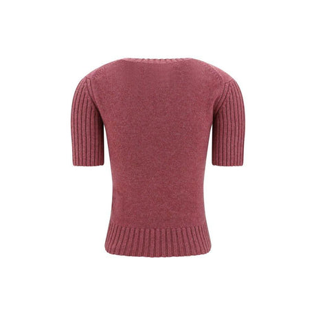 Khaite Short Sleeve Mia Sweater - Hilstor