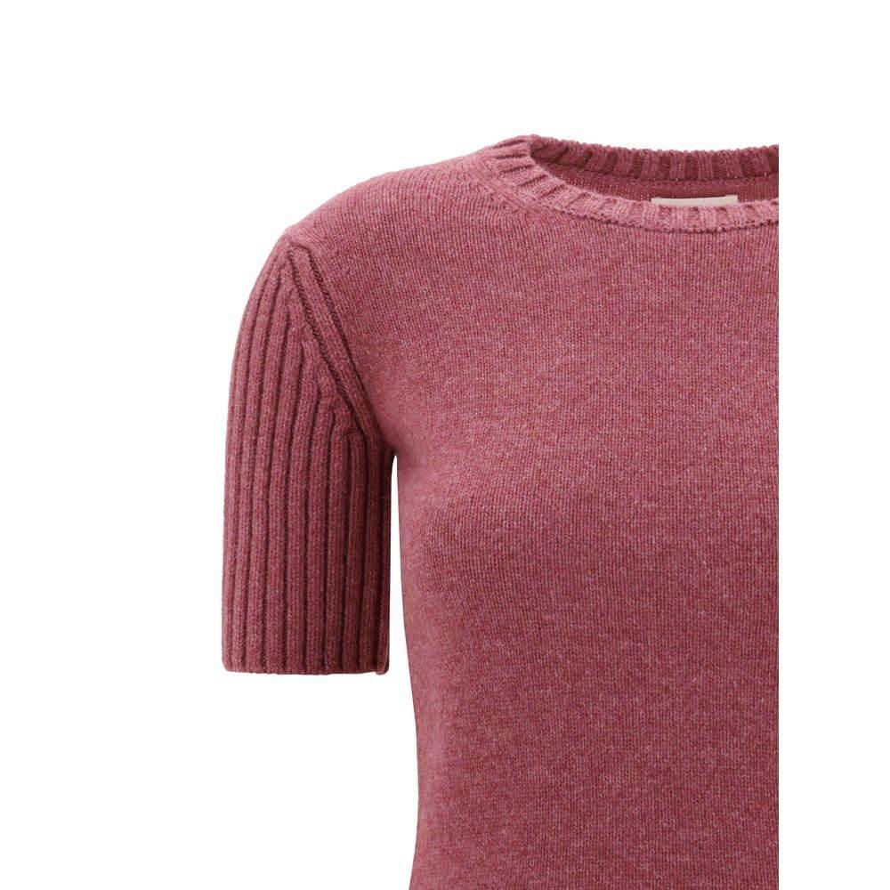 Khaite Short Sleeve Mia Sweater - Hilstor