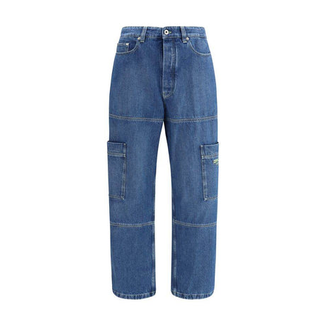 Off-White Cargo Jeans - Hilstor