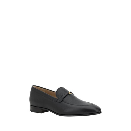 Valentino Garavani Leather Loafers - Hilstor