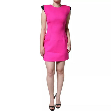 Dolce & Gabbana Pink Sleeveless Bodycon A-line Mini Dress - Hilstor