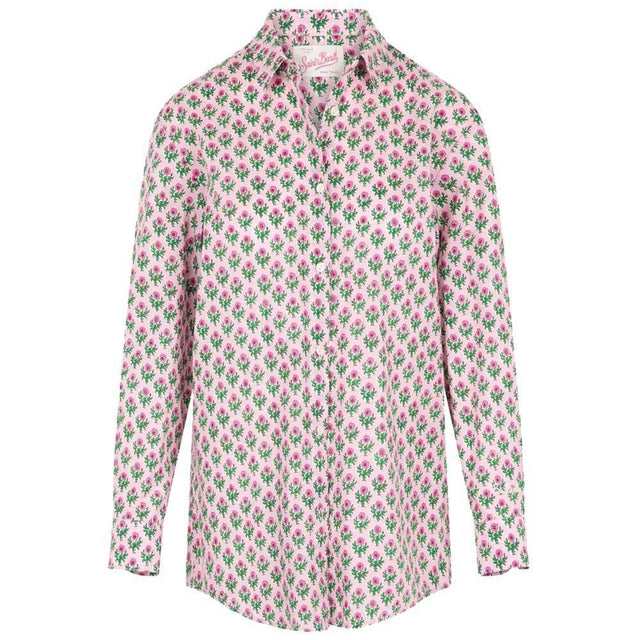 MC2 Saint Barth Pink Cotton Shirt - Hilstor