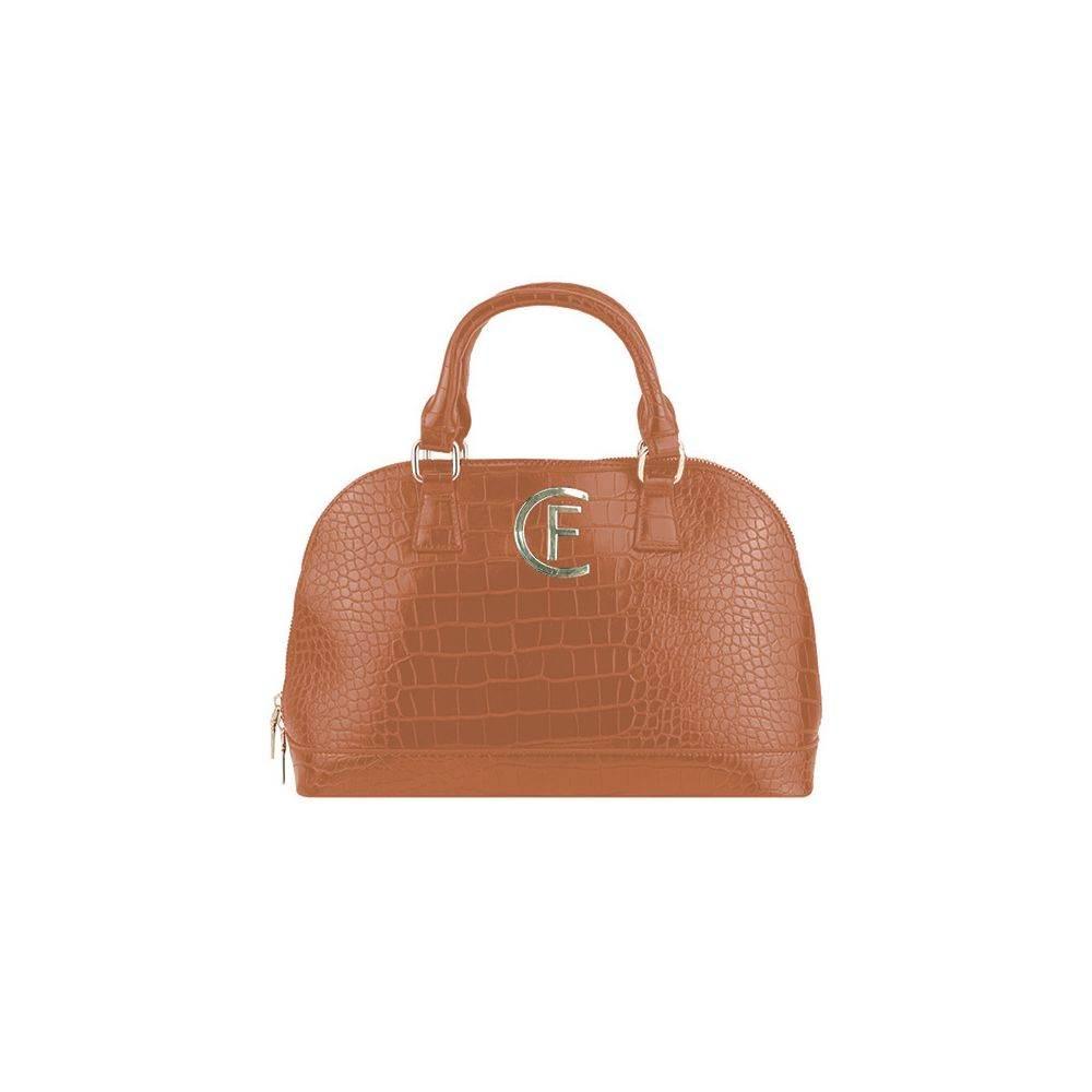 CRISTINAEFFE Brown Polyethylene Handbag - Hilstor