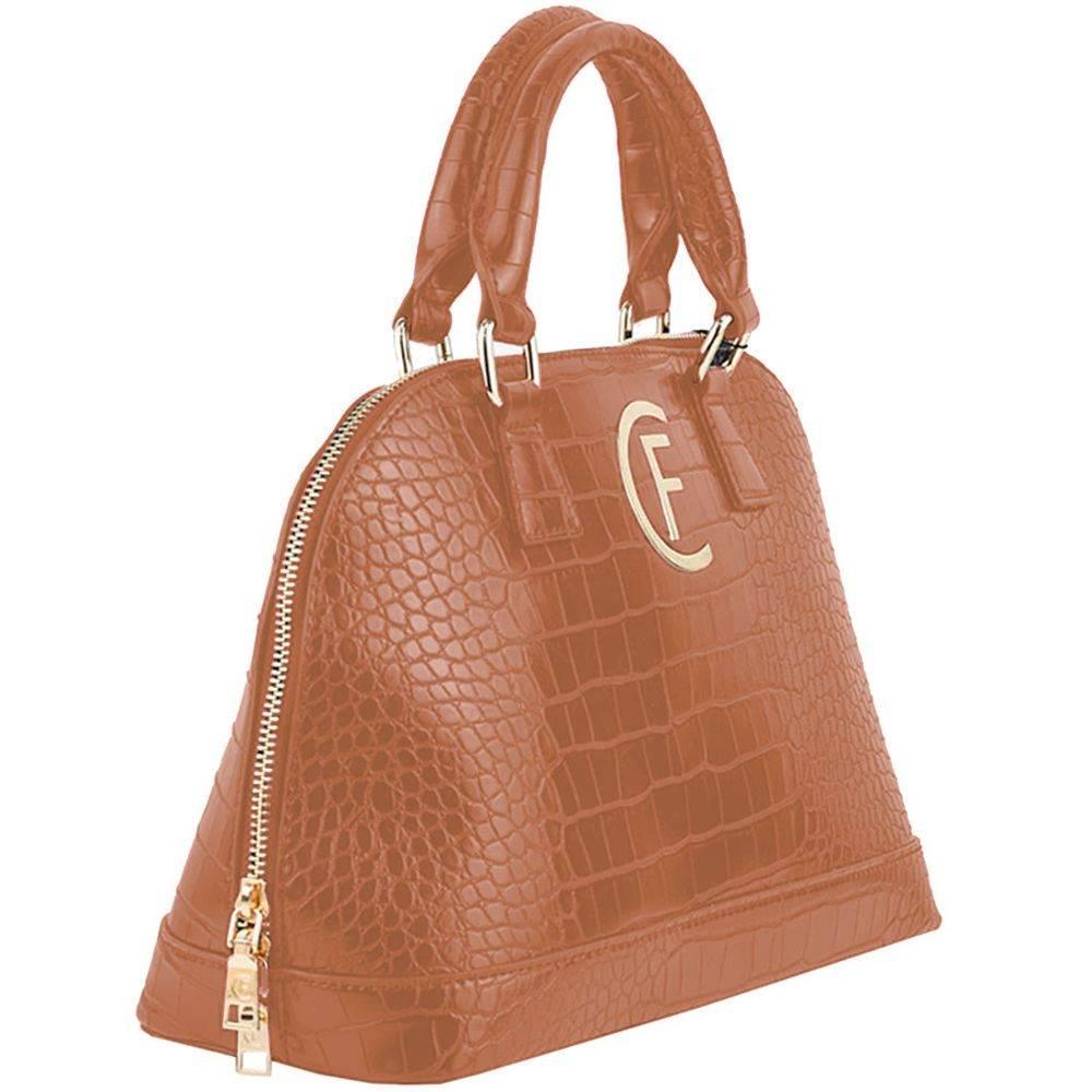 CRISTINAEFFE Brown Polyethylene Handbag - Hilstor
