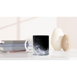 11oz Ceramic Mug - Halloween with a colored rim, inside, and handle - Hilstor