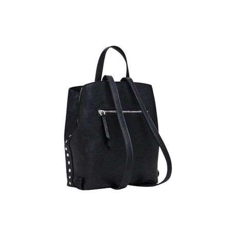 Desigual Black Polyethylene Backpack - Hilstor