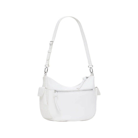 Desigual White Polyethylene Handbag - Hilstor