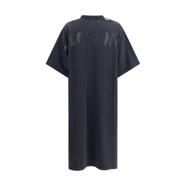 Balenciaga Long T-shirt Dress - Hilstor