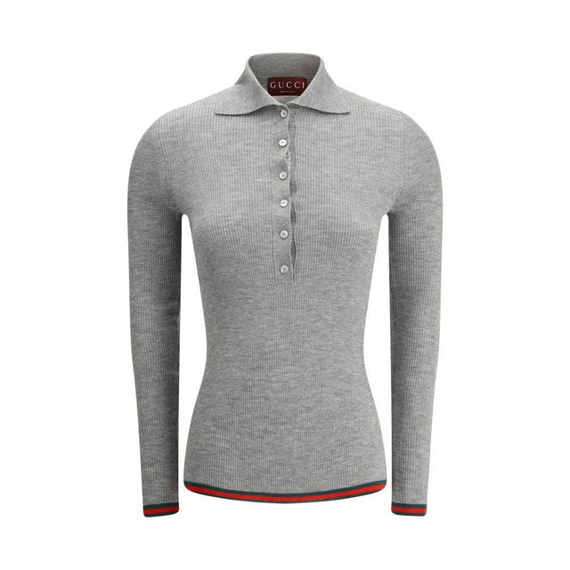 Gucci Cashmere Polo Shirt - Hilstor
