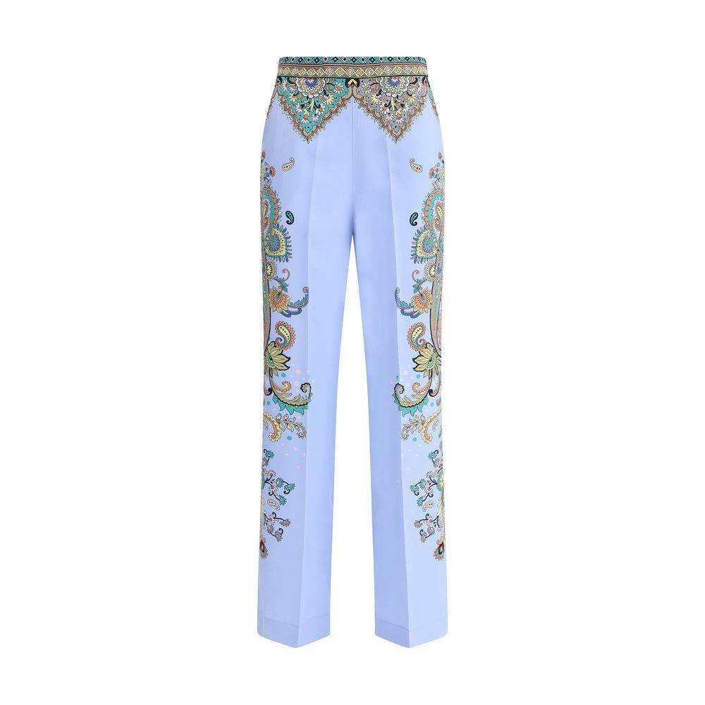 Etro Floral Print Pants - Hilstor