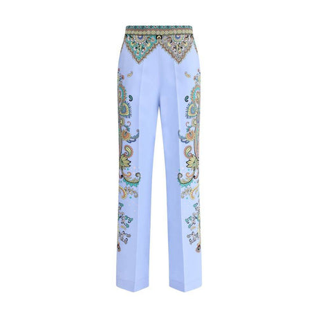 Etro Floral Print Pants - Hilstor