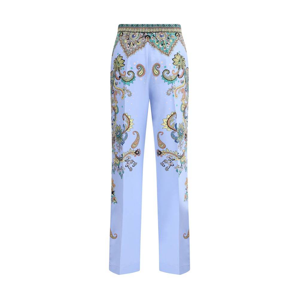 Etro Floral Print Pants - Hilstor