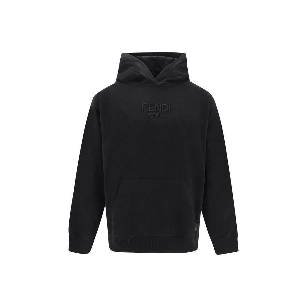 Fendi Logoed Hoodie - Hilstor