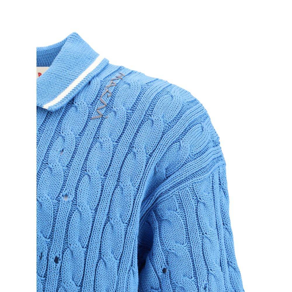 Marni Knit Polo Shirt - Hilstor