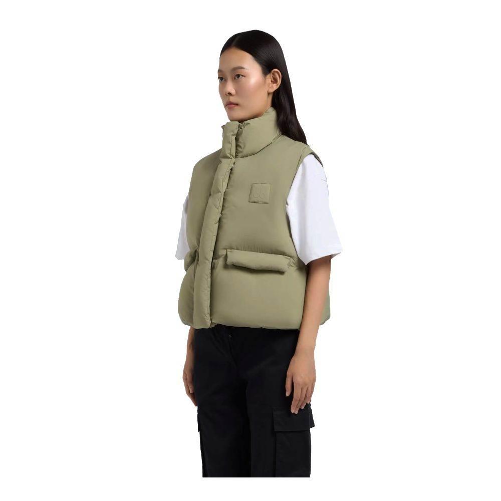 Moose Knuckles Green Nylon Vest - Hilstor