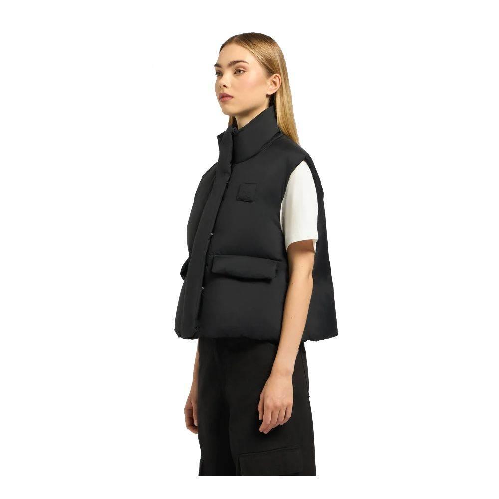 Moose Knuckles Black Nylon Vest - Hilstor