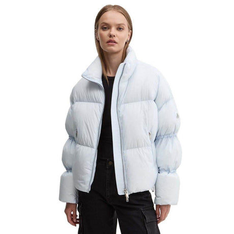 Moose Knuckles Light Blue Nylon Jackets & Coat - Hilstor