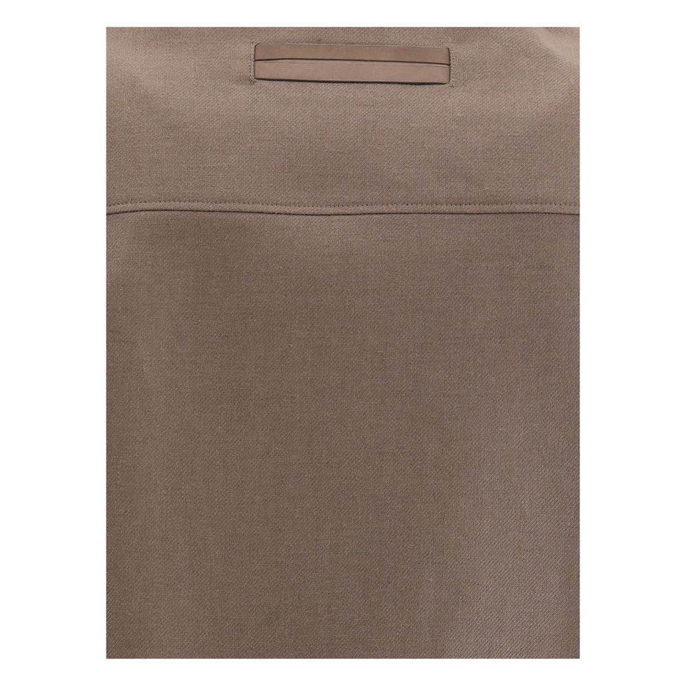 ZEGNA Linen Shirt Jacket - Hilstor