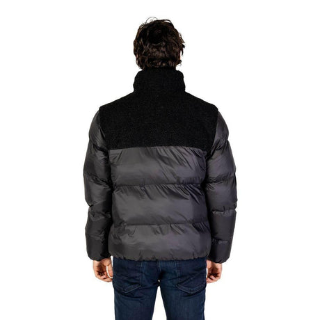 Calvin Klein Jeans Black Recycled Polyester Jacket - Hilstor