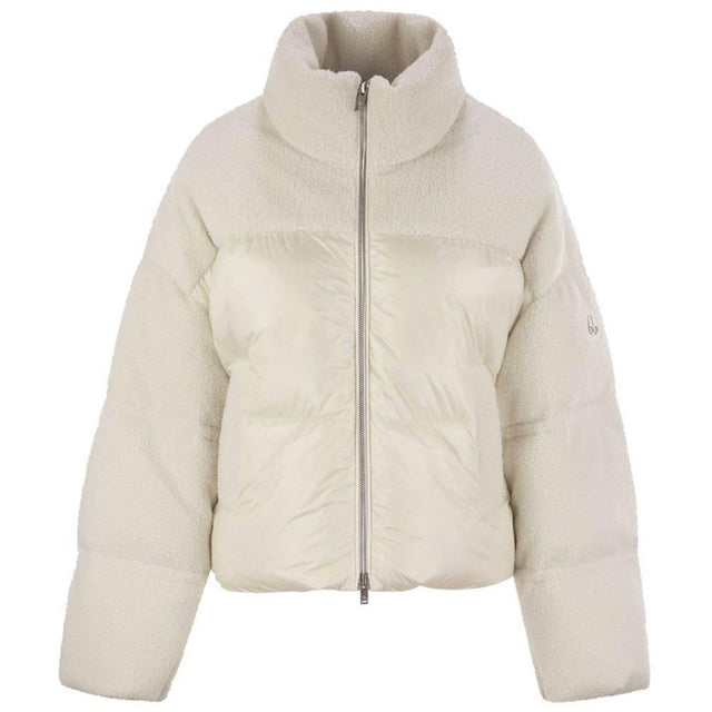 Moose Knuckles White Nylon Jackets & Coat - Hilstor