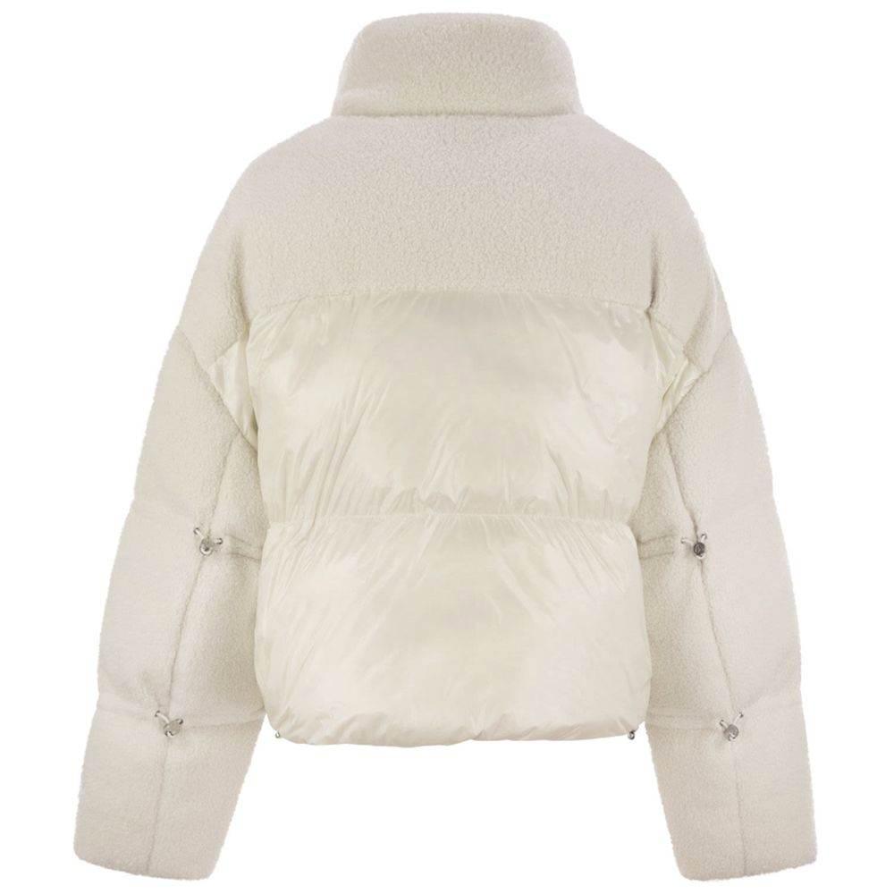 Moose Knuckles White Nylon Jackets & Coat - Hilstor