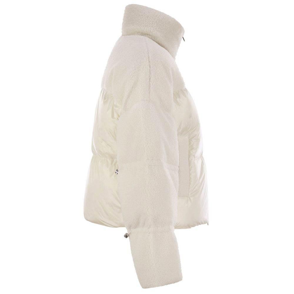 Moose Knuckles White Nylon Jackets & Coat - Hilstor