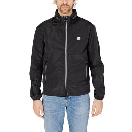 Armani Exchange Black Polyester Jacket - Hilstor