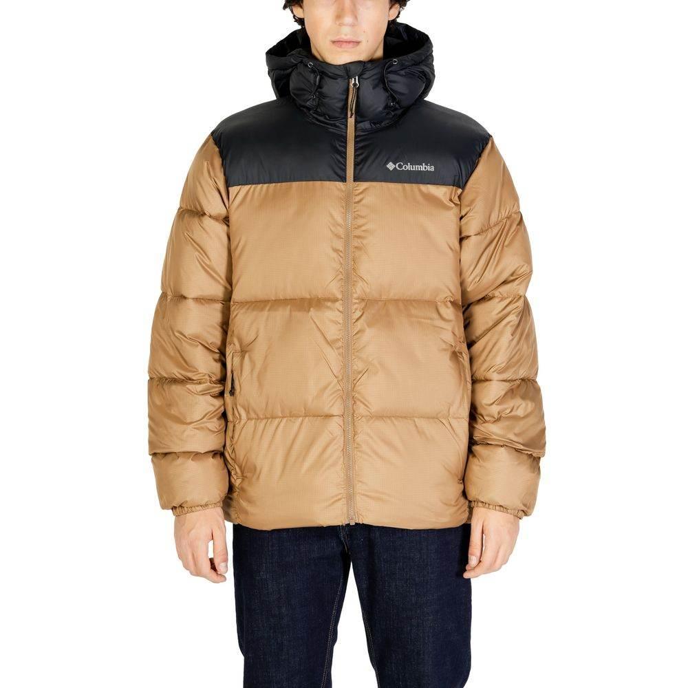 Columbia Beige Nylon Jackets & Coat - Hilstor