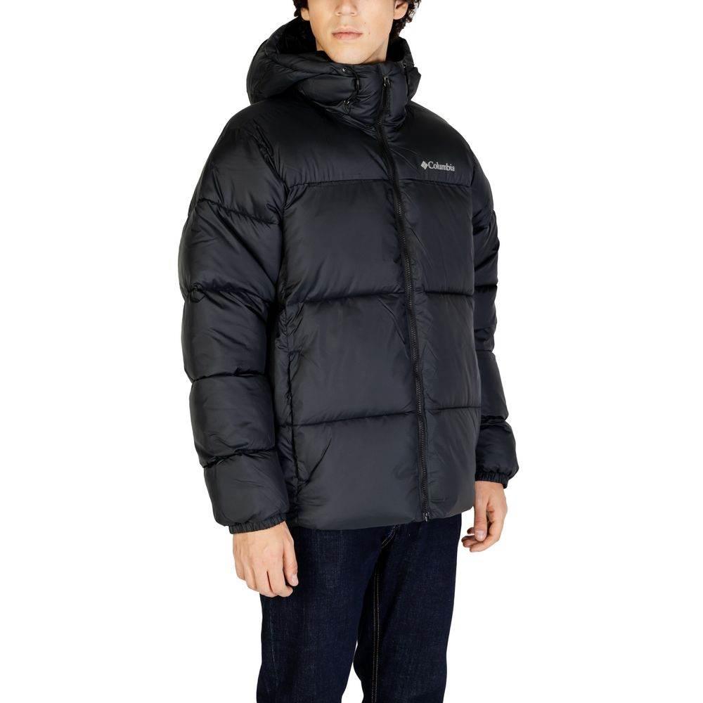 Columbia Black Nylon Jackets & Coat - Hilstor