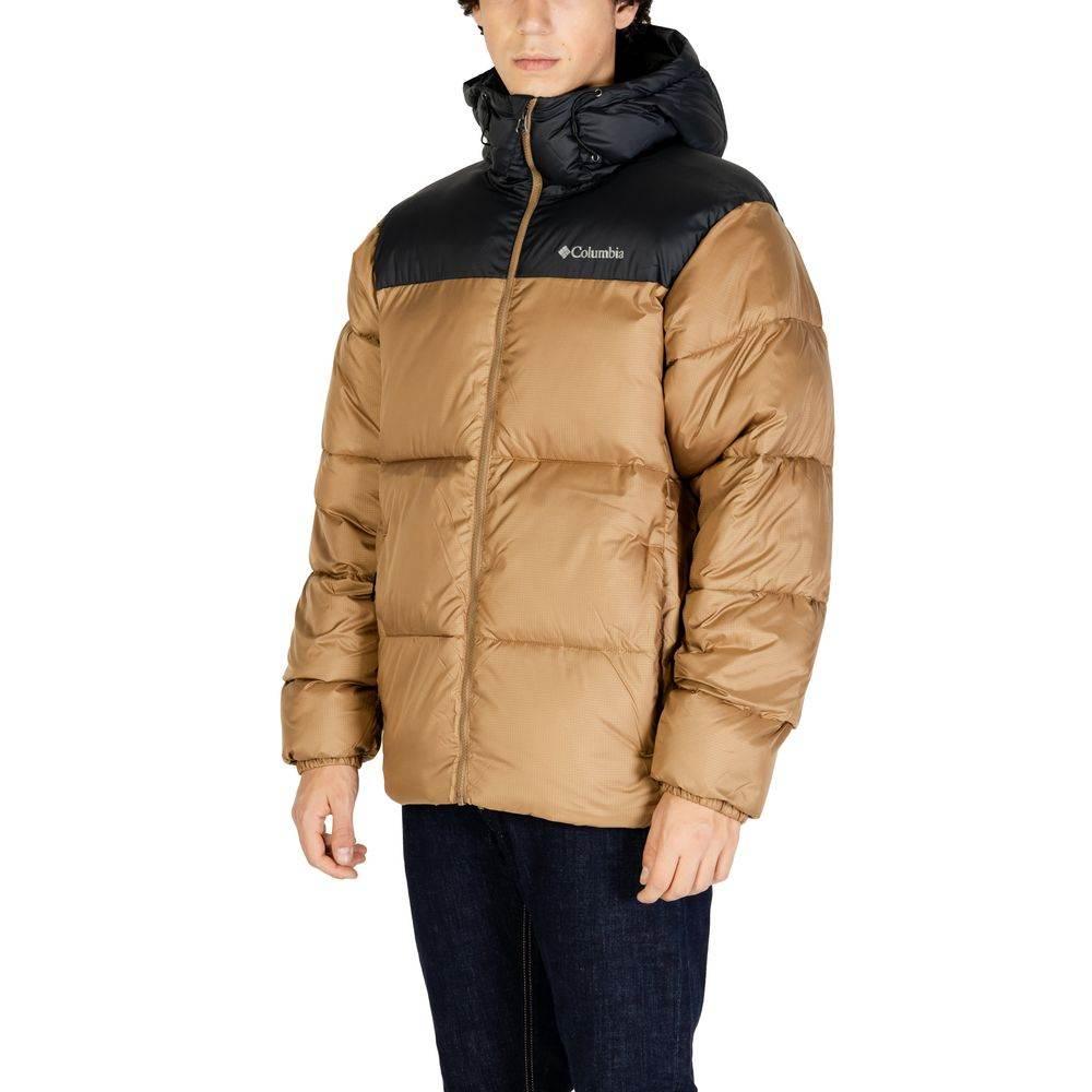 Columbia Beige Nylon Jackets & Coat - Hilstor