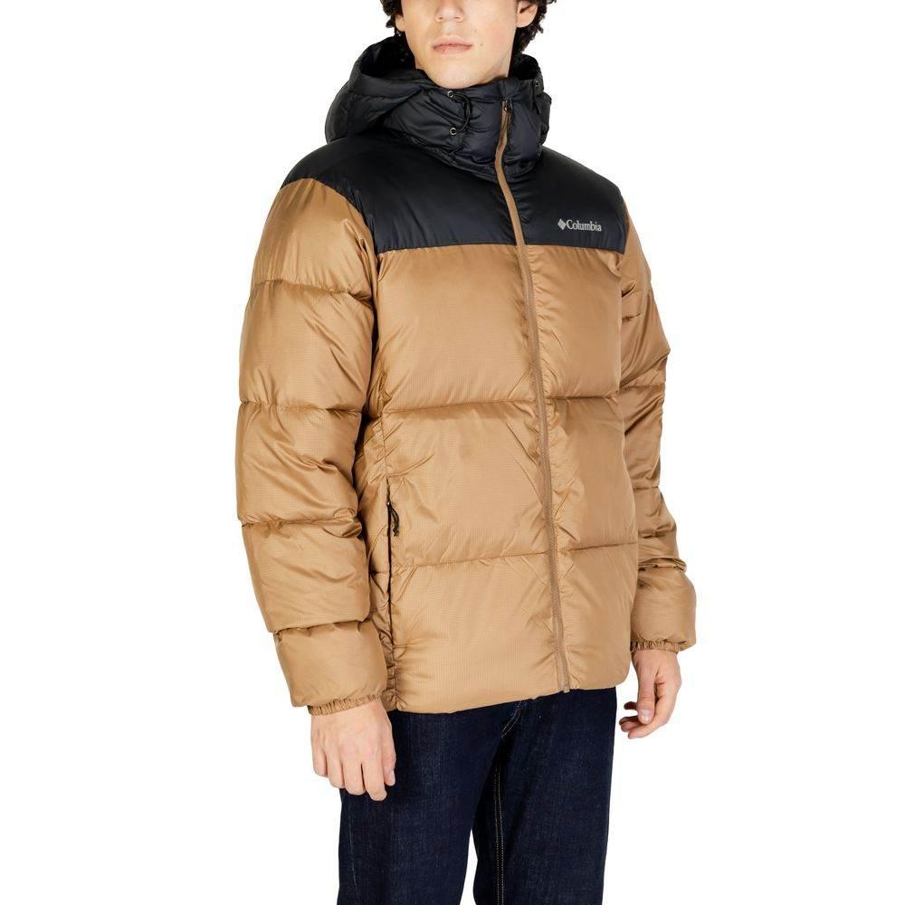Columbia Beige Nylon Jackets & Coat - Hilstor