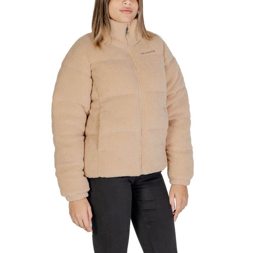 Columbia Beige Nylon Jackets & Coat - Hilstor