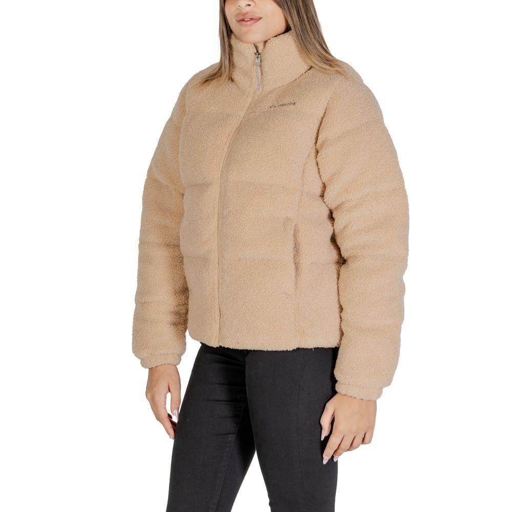 Columbia Beige Nylon Jackets & Coat - Hilstor