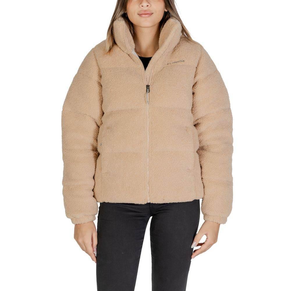 Columbia Beige Nylon Jackets & Coat - Hilstor
