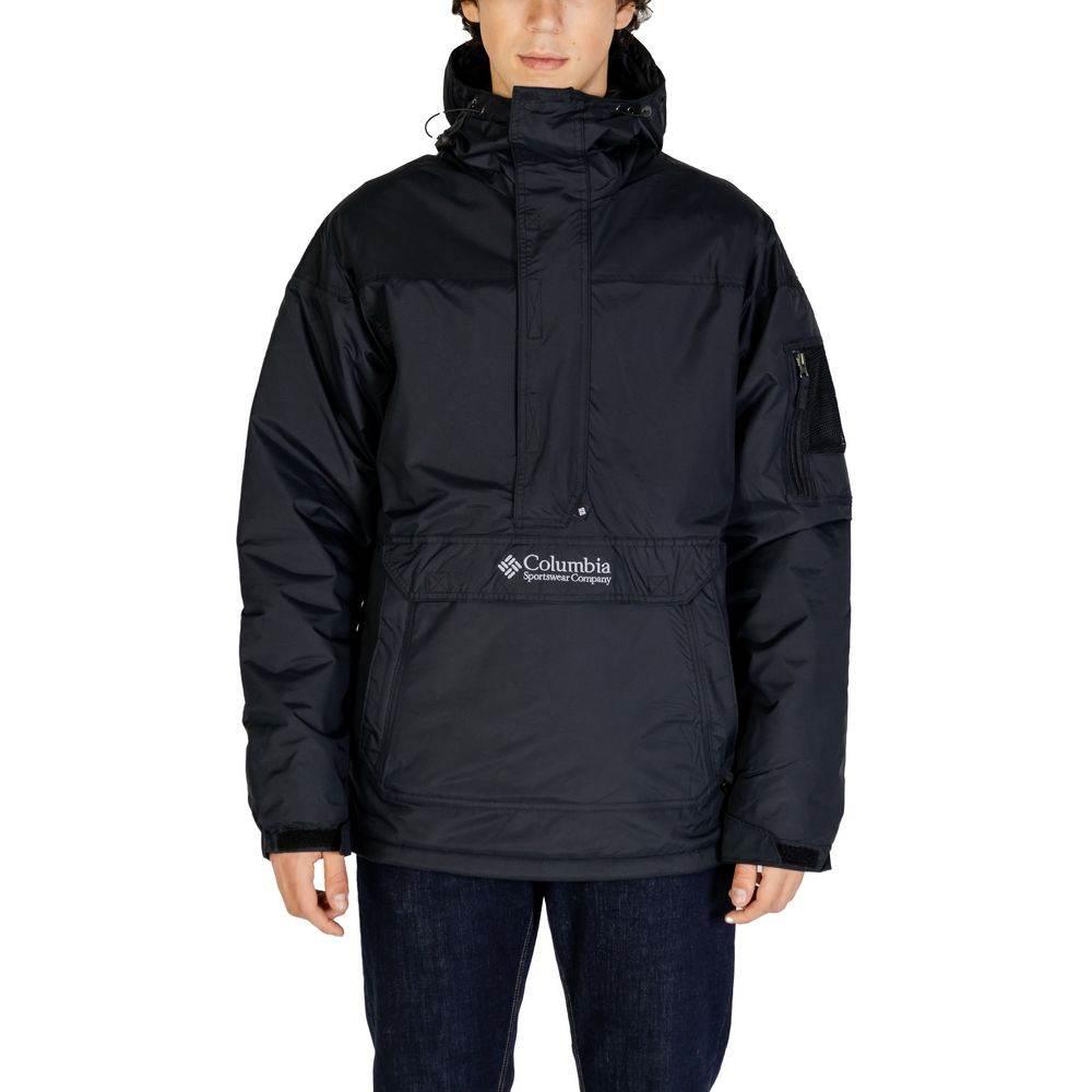 Columbia Black Nylon Jackets & Coat - Hilstor