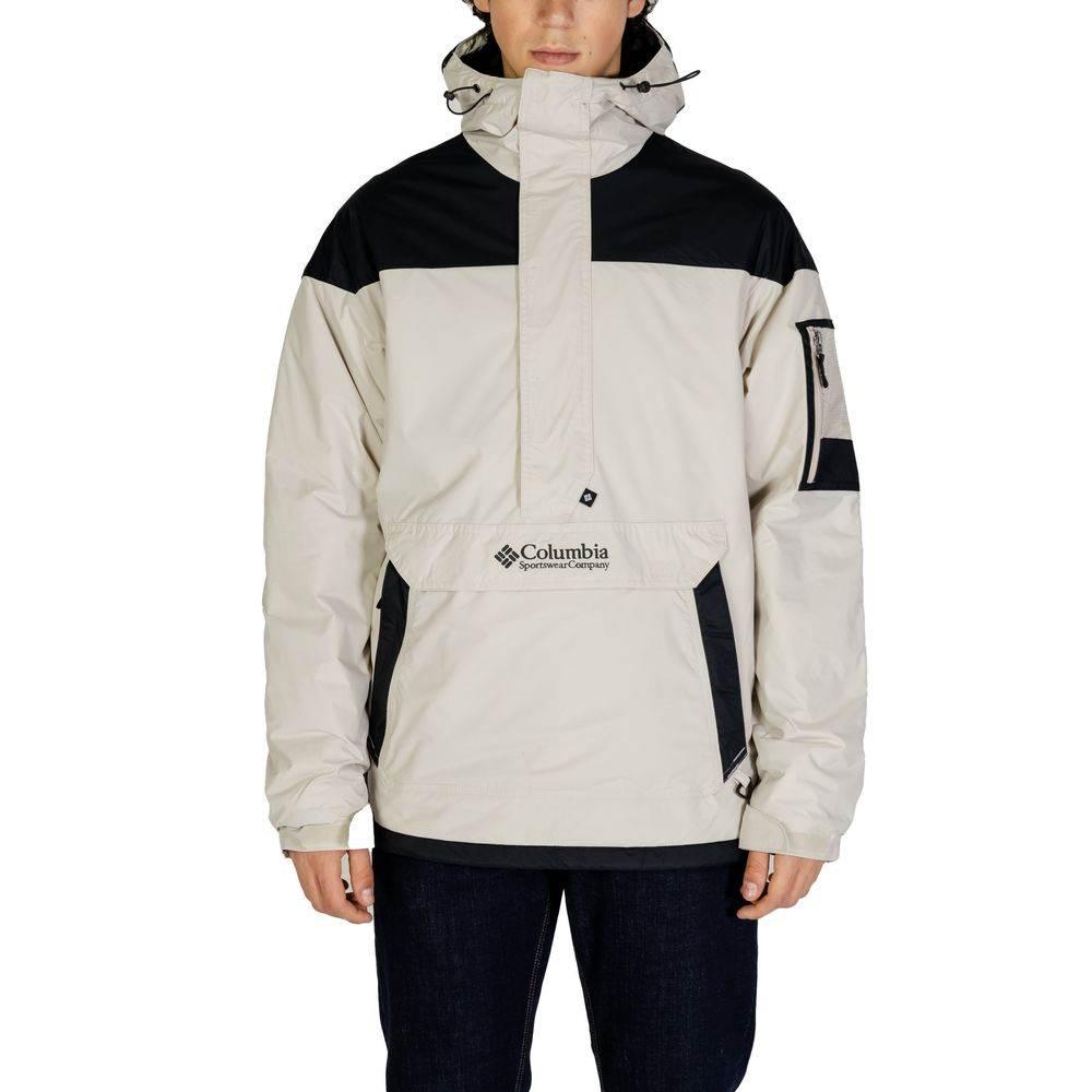 Columbia Gray Nylon Jackets & Coat - Hilstor