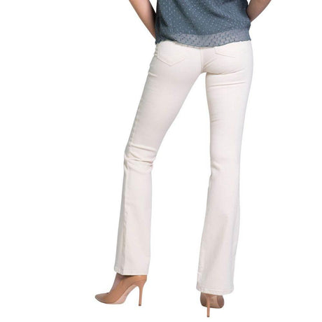 Only Cream Cotton Jeans & Pant - Hilstor